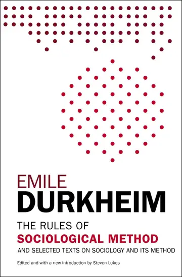 Cover of The Rules of Sociological Method