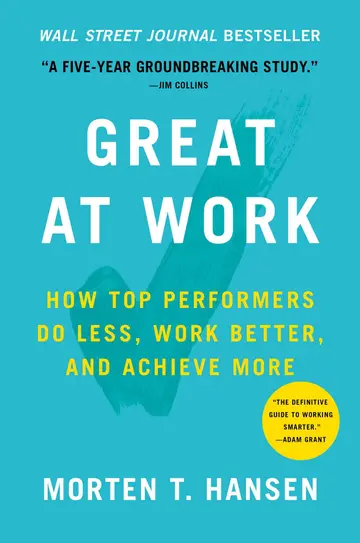 Cover of Great at Work
