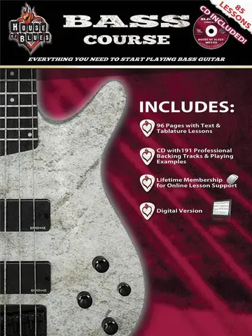 Cover of House of Blues Bass Course - Expanded Edition