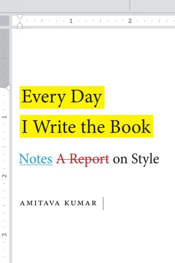 Cover of Every Day I Write the Book