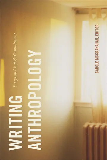 Cover of Writing Anthropology