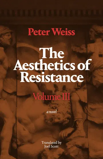 Cover of The Aesthetics of Resistance, Volume III