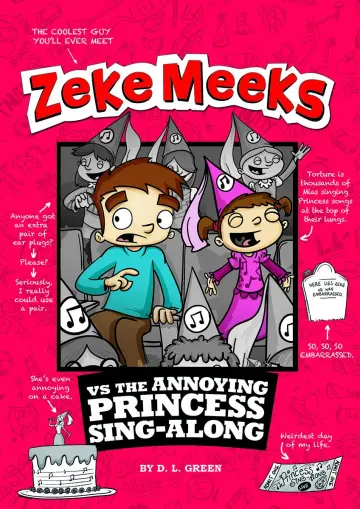 Cover of Zeke Meeks vs the Annoying Princess Sing-Along