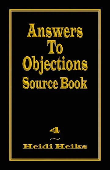 Cover of Answers to Objections Source Book