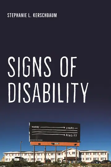 Cover of Signs of Disability