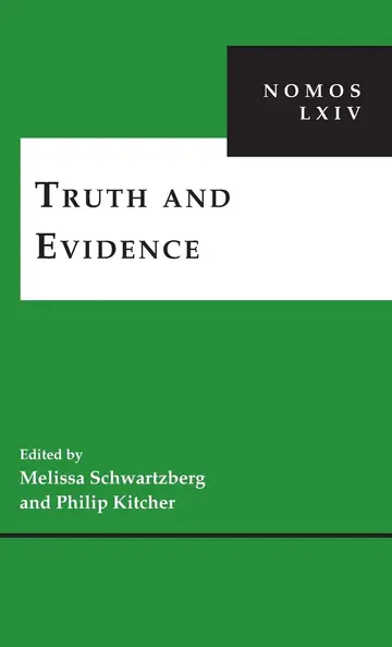 Cover of Truth and Evidence
