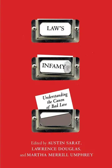 Cover of Law's Infamy