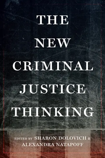 Cover of The New Criminal Justice Thinking