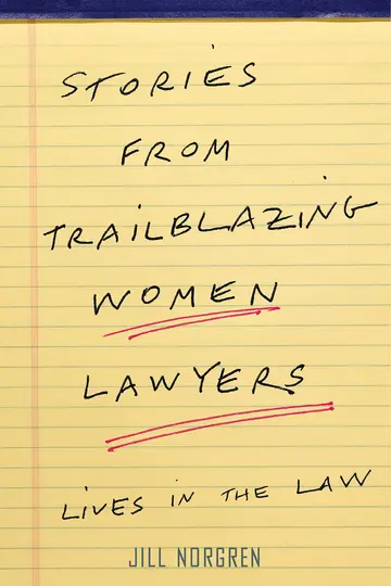 Cover of Stories from Trailblazing Women Lawyers