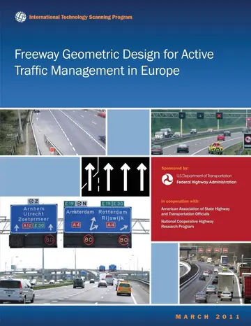 Cover of Freeway Geometric Design for Active Traffic Management in Europe