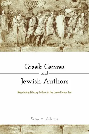 Cover of Greek Genres and Jewish Authors