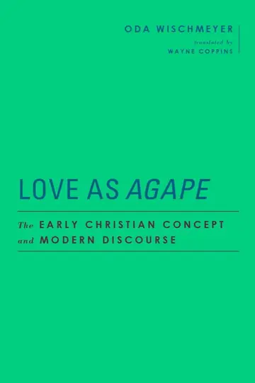 Cover of Love as Agape
