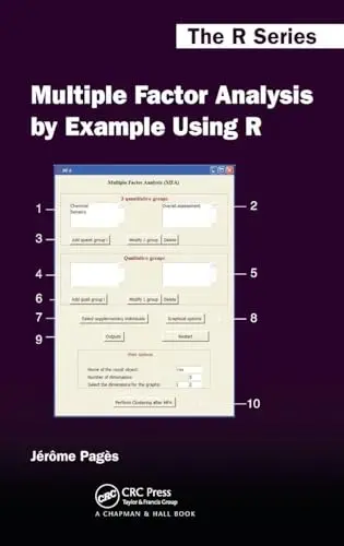 Cover of Multiple Factor Analysis by Example Using R
