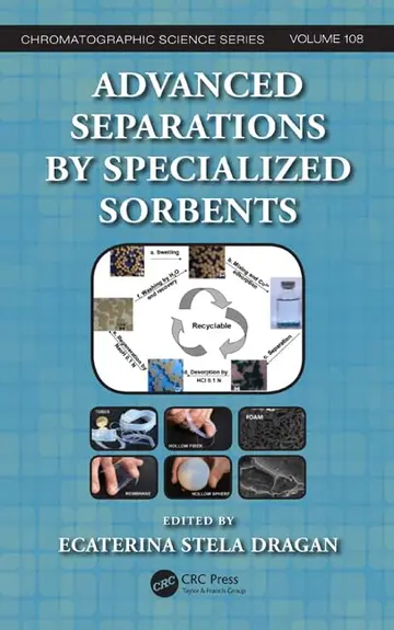 Cover of Advanced Separations by Specialized Sorbents
