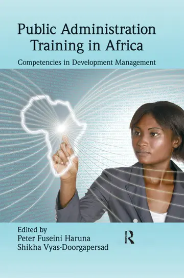 Cover of Public Administration Training in Africa