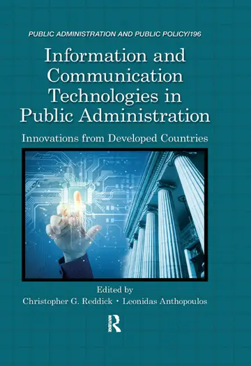 Cover of Information and Communication Technologies in Public Administration
