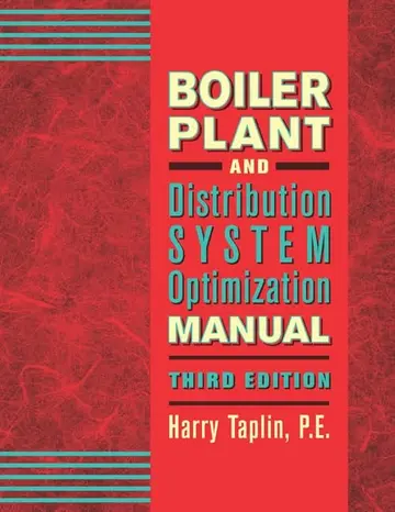 Cover of Boiler Plant and Distribution System Optimization Manual, Third Edition