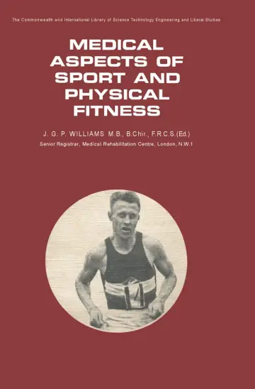 Cover of Medical Aspects of Sport and Physical Fitness