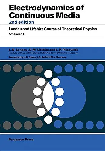Cover of Electrodynamics of Continuous Media