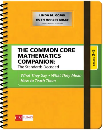 Cover of The Common Core Mathematics Companion