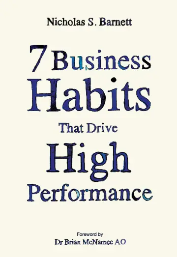 Cover of 7 Business Habits That Drive High Performance