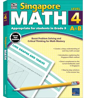 Cover of Singapore Math, Grade 5