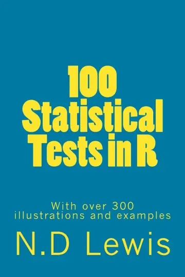 Cover of 100 Statistical Tests in R