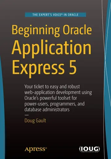 Cover of Beginning Oracle Application Express 5
