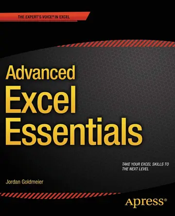 Cover of Advanced Excel Essentials