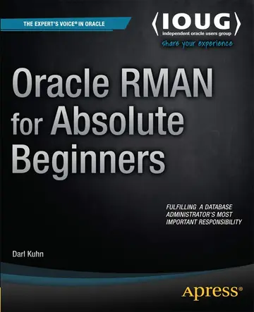 Cover of Oracle Rman for Absolute Beginners