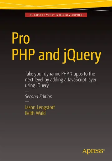 Cover of Pro PHP and Jquery