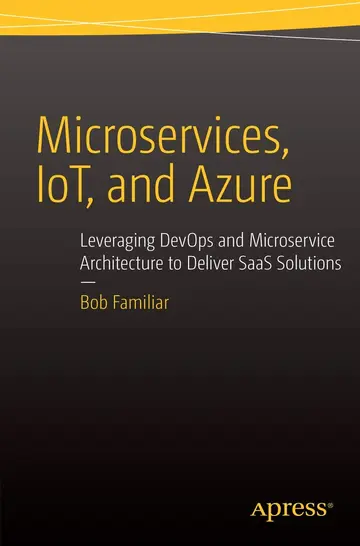 Cover of Microservices, Iot and Azure