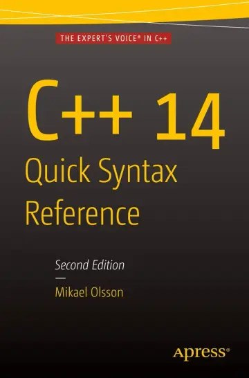 Cover of C++ 14 Quick Syntax Reference