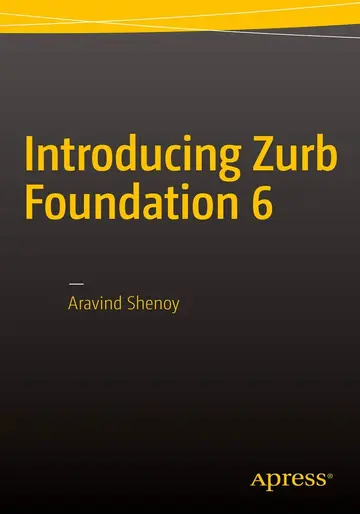 Cover of Introducing Zurb Foundation 6