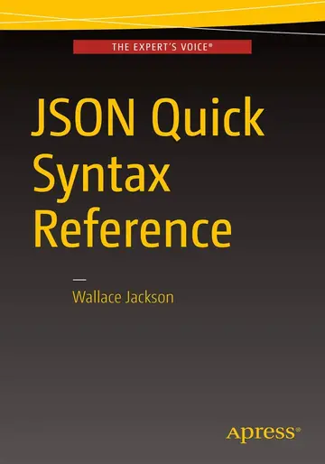 Cover of JSON Quick Syntax Reference