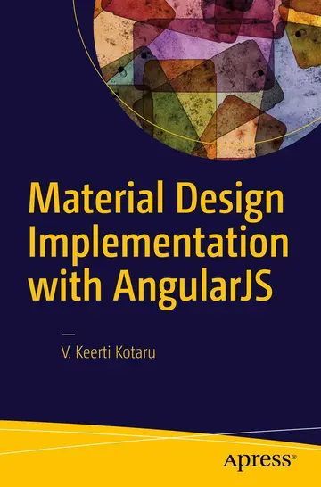 Cover of Material Design Implementation with Angularjs