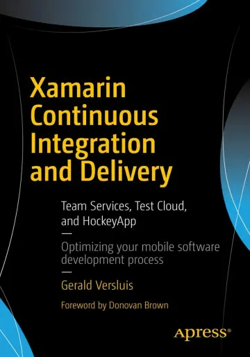 Cover of Xamarin Continuous Integration and Delivery