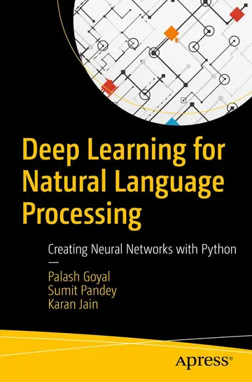 Cover of Deep Learning for Natural Language Processing