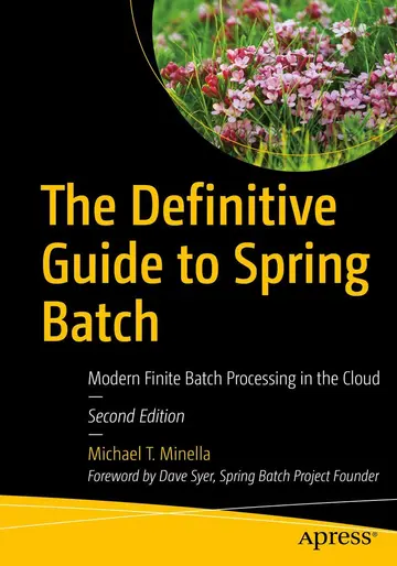Cover of The Definitive Guide to Spring Batch