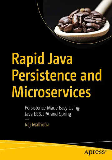 Cover of Rapid Java Persistence and Microservices