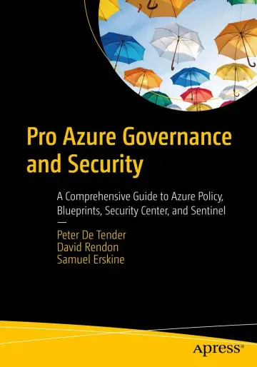 Cover of Pro Azure Governance, Identity, and Security