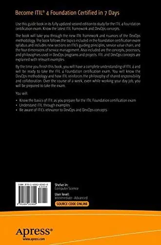 Cover of Become ITIL® 4 Foundation Certified in 7 Days