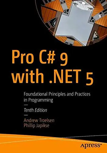 Cover of Pro C# 9 with .NET 5