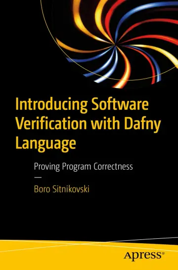 Cover of Introducing Software Verification with Dafny Language