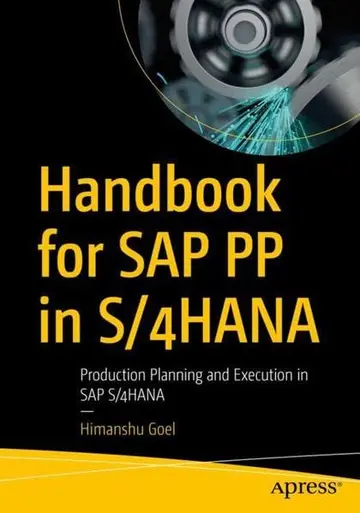 Cover of Handbook for SAP PP in S/4HANA