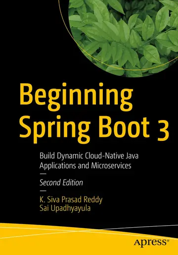 Cover of Beginning Spring Boot 3