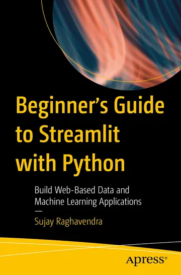 Cover of Beginner's Guide to Streamlit with Python