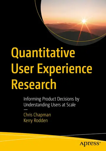 Cover of Quantitative User Experience Research