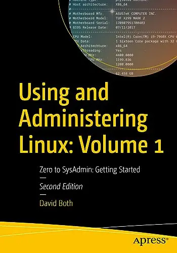 Cover of Using and Administering Linux
