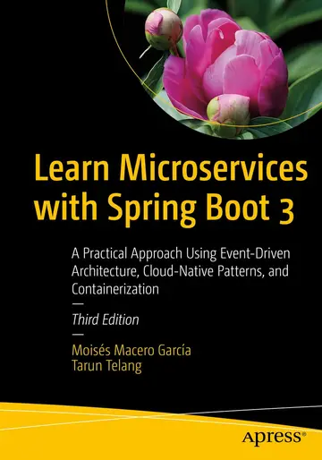 Cover of Learn Microservices with Spring Boot 3